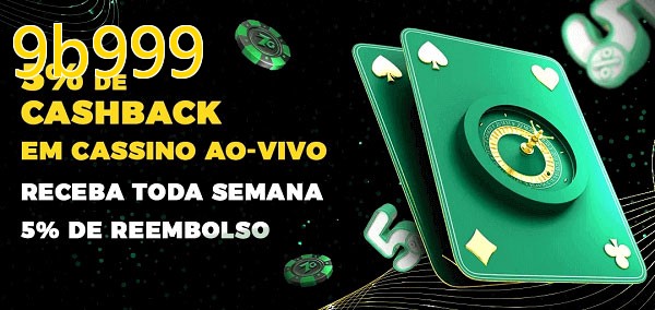 Promoções do cassino ao Vivo 9b999